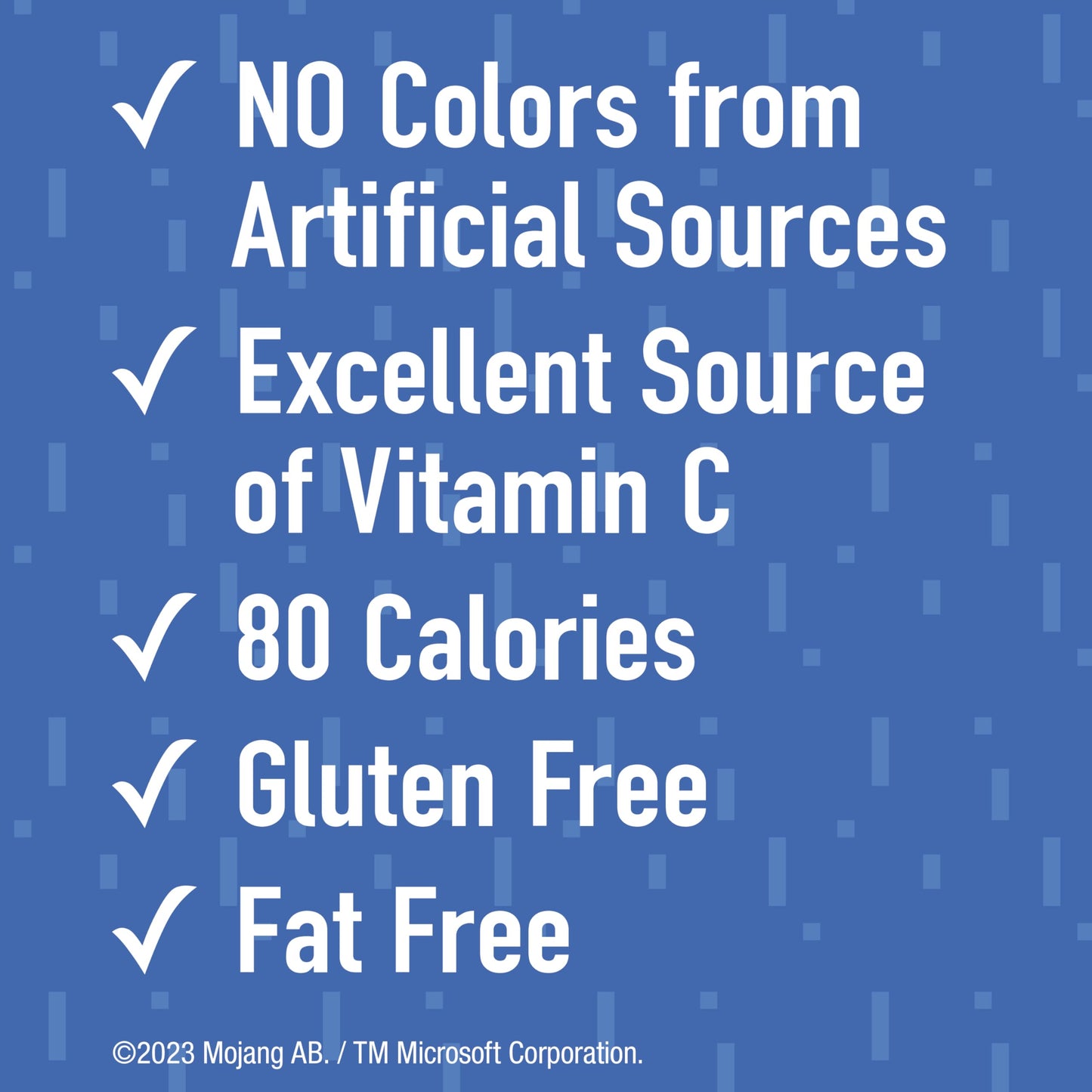 Betty Crocker Minecraft Fruit Flavored Kids Snacks, Fat Free And Gluten Free Snack, Value Pack, 17.6 Oz (22 Pouches)
