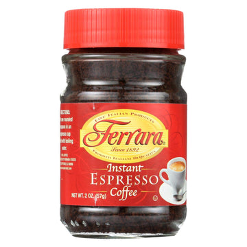 Ferrara Espresso Instant Coffee 2 oz set of 2