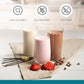 Isagenix IsaLean Protein Shake, Creamy Dutch Chocolate, 29.6 oz, 14 Meals, White