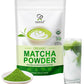Soeos Organic Matcha Powder  Matcha Green Tea Powder  2 oz (57g)  Antioxidant-Rich Japanese Matcha for Lattes  Smoothies and Baking  Recyclable Bags
