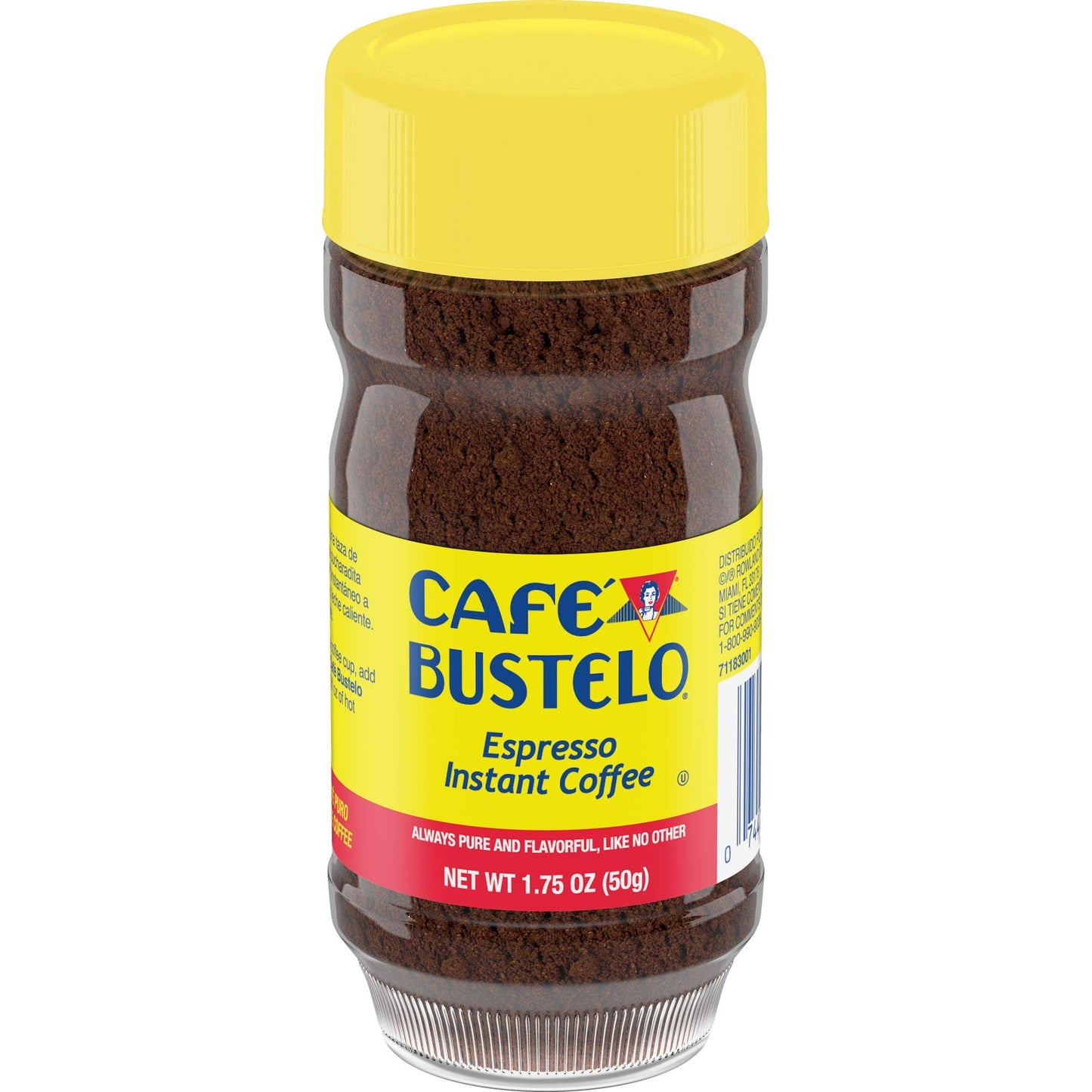 Caf   Bustelo Espresso Style Dark Roast Instant Coffee, 1.75 Ounces