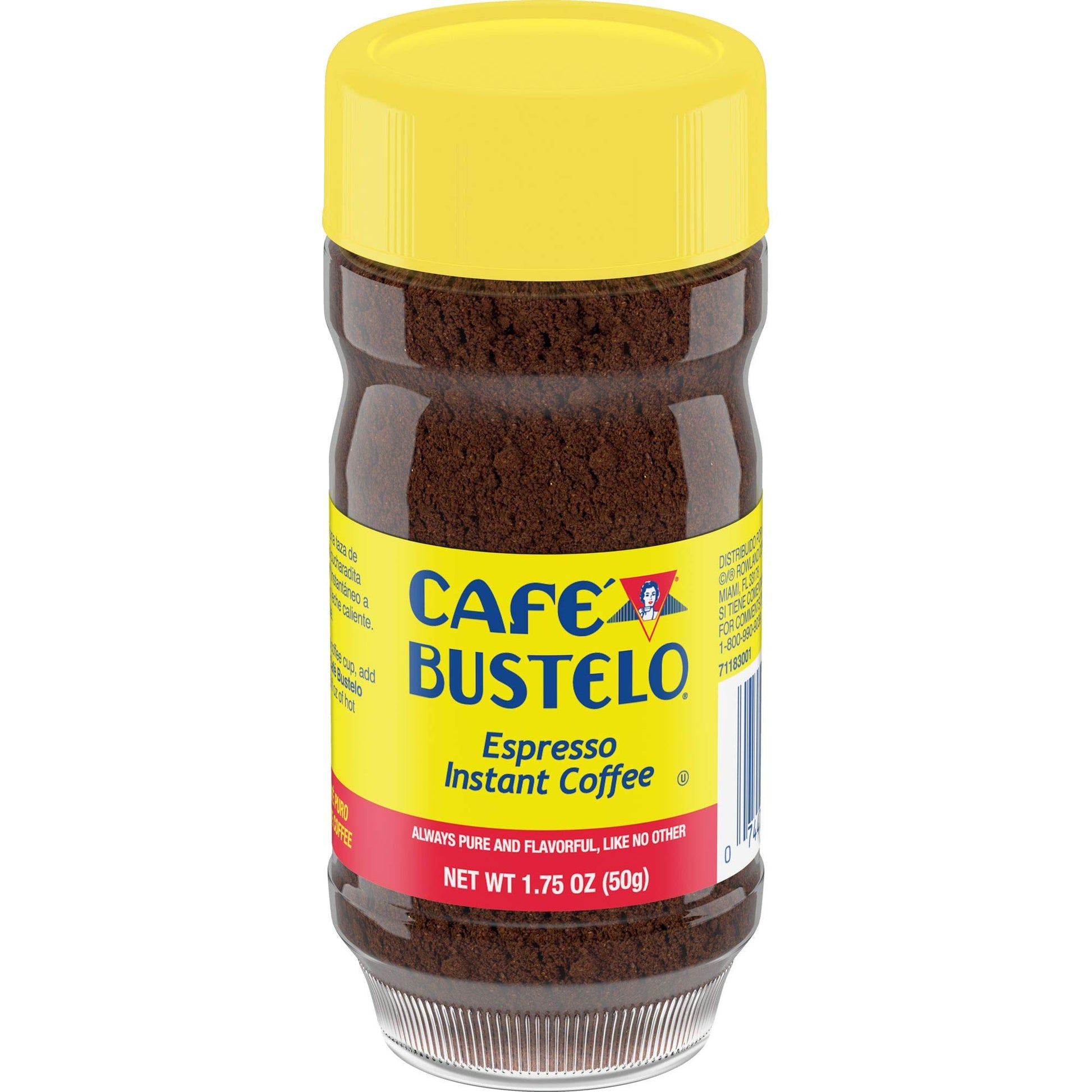 Caf   Bustelo Espresso Style Dark Roast Instant Coffee, 1.75 Ounces
