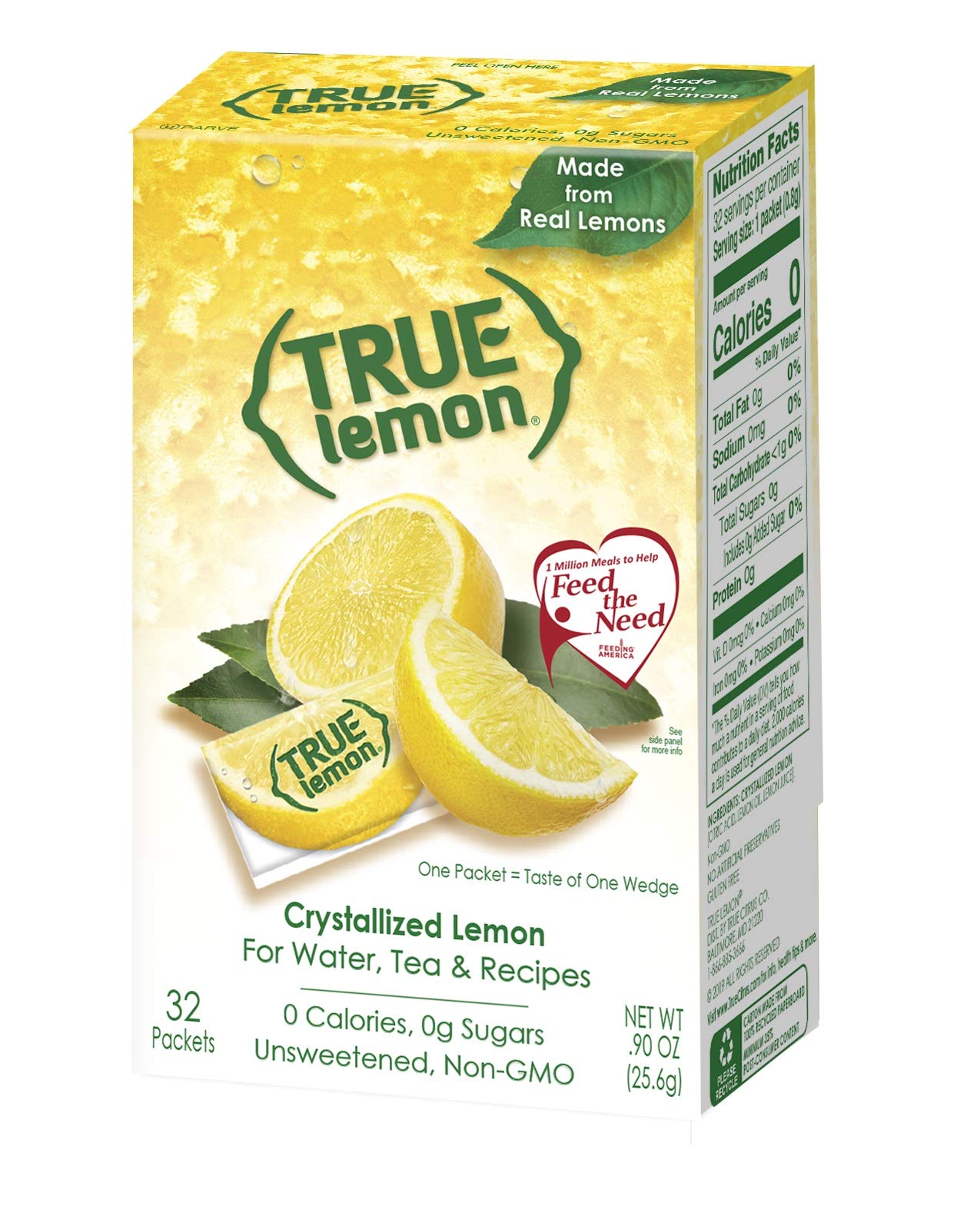 True Citrus True Lemon Kit - Lemon, Orange, Lime 32ct Each, 0.03 Ounce (Pack of 96), Model 3223863