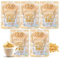 Coelo Korea Dalgona Crunch 25G X 5 Packs (Total 4.4Oz) Old School Sugar Cotton Candy, Korean Sweet Flavor   Coffee Milk Topping Puffed Candies Chewy Share Size Party Trips Snacking K-Food ???