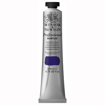 Winsor  Newton Professional Acrylic Color, 200Ml (675Oz) Tube, Dioxazine Purple