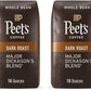 Peets Coffee, Dark Roast Whole Bean Coffee - Major Dickasons Blend 36 Ounces (2 Bags of 18 Ounces)