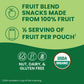 GoGo SqueeZ Organic Applesauce Fruit Puree, Unsweetened, 3.2 oz (Pack of 12), Gluten Free, BPA Free Pouches