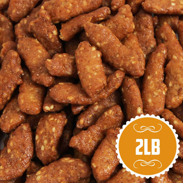 Sesame Sticks Snack, Honey Roast Flavor. Delicious and Fresh Local Honey Roasted Snacks with the Perfect Mix of Sweet and Salty