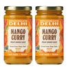 Brooklyn Delhi Mango Curry - Indian Simmer Sauce with Sweet Ripe Mangoes, Coconut Cream, Ginger and Cumin - 12 Ounces - Mild Eno