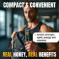 Alpha Performance Royal Jelly Honey - Extra Strength Herbal Superfood Supplement, 24 Packets, Raw Energy, No Added Sugar