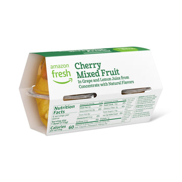 large online retailer Fresh Cherry Mixed Fruit in Juice, 4 Oz Bowls, Pack of 4