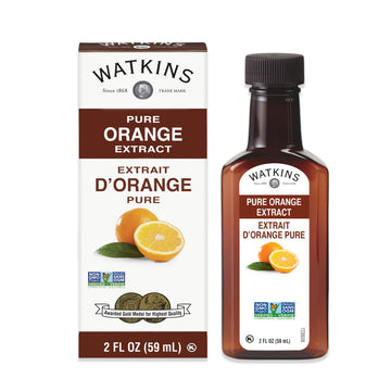 Watkins Pure Orange Extract, 2 Oz. Bottles, Pack Of 6 (Packaging May Vary)