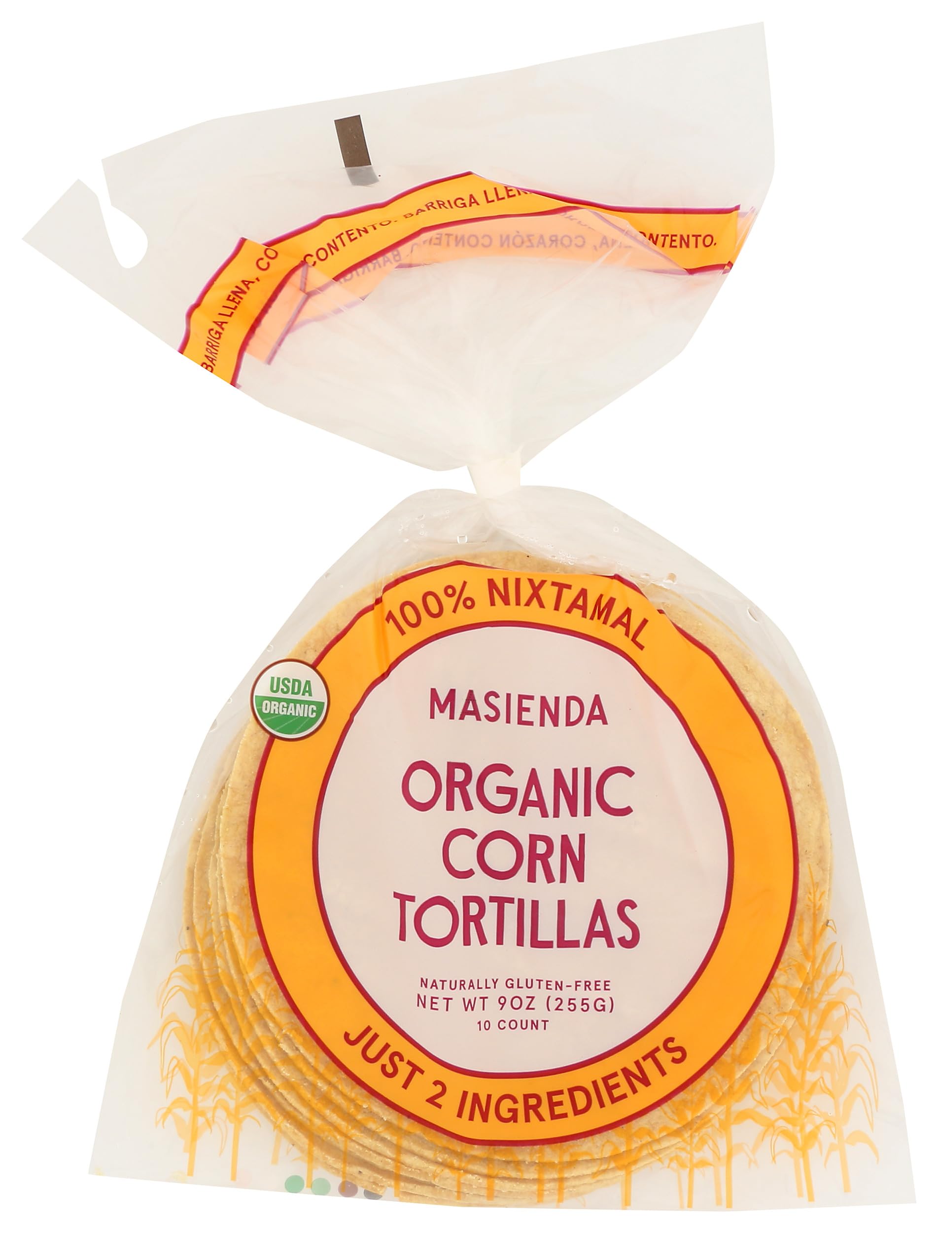 Masienda Organic Corn Tortillas 10 Count, 9 Oz