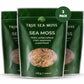 Sea Moss Raw By Trueseamoss (3 Pounds) - Wild Crafted Seamoss Raw - 100% Irish Sea Moss - Dried Sea Moss Advanced Drink - Clean