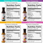 Simple Girl Organic Salad Dressing Variety - Sweet Vinaigrette, Balsamic Vinaigrette, Sweet Mustard And Citrus Ginger - Sugar Free Dressings, Low/No Carb, Fat Free, Diabetic, Gluten Free, Vegan, Paleo, And Keto Friendly - 4 Pack (12 Fl Ounce Each)