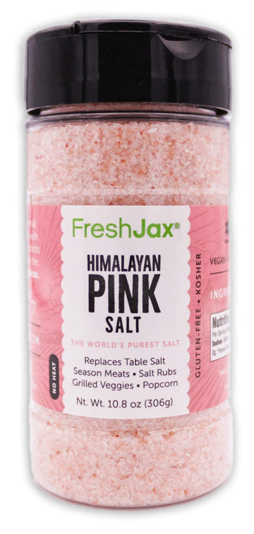 Himalayan Pink Salt - Freshjax Premium Salts (Large Bottle)