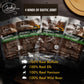 Jerky.Com'S Classic Exotic Jerky Variety Pack - Jerky Variety Pack With 4 Types Of Jerky - Buffalo, Wild Boar, Venison Jerky, An