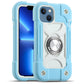 Markill Compatible With Iphone 14 Caseiphone 13 Case 61 Inch With Built-In 360Arotating Ring Stand, Military Grade Drop Protecti