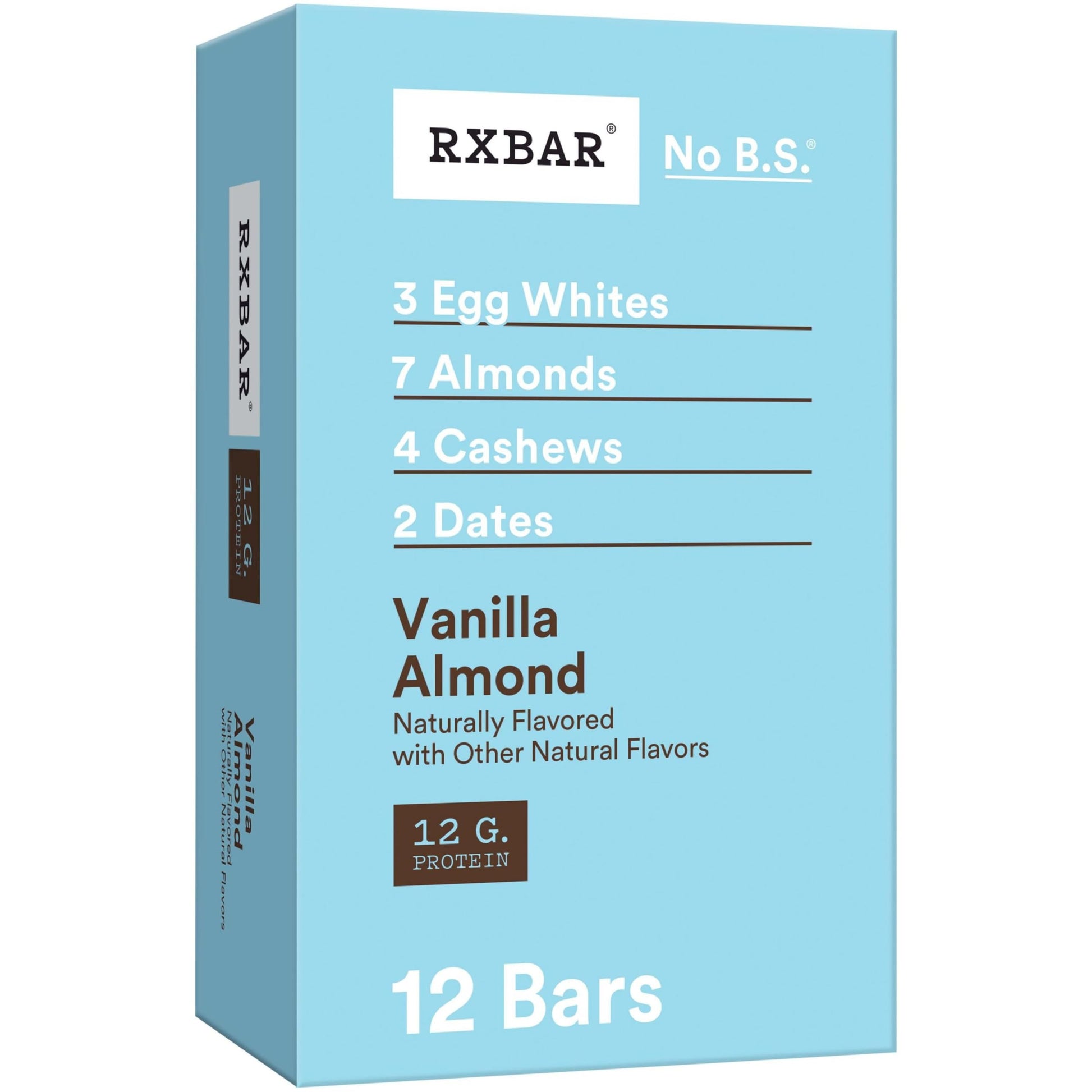 Rxbar Protein Bar, Vanilla Almond, 12G Protein
