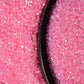 NIPEOR Edible Pink Sanding Sugar Sprinkles 130g for Cake, Cupcake, Cookie & Dessert Decorating