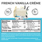 Power Crunch Protein Wafer Bars, High Protein Snacks With Delicious Taste, French Vanilla Creme, 1.4 Ounce (12 Count)
