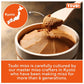 Tsubi Soup Freeze-Dried Japanese Miso Soup Packets, Vegan, Gluten-Free, Spicy Mushroom, 4 Packs, Instant, Easy Mix