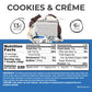 Power Crunch Protein Bars, High Protein Snacks With Delicious Taste, Cookies And Crème, 1.4 Ounce (12 Count)