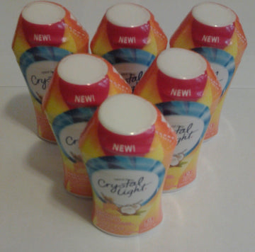 Crystal Light Liquid Energy Drink, Tropical Coconut, 1.62 Fl Oz (Pack Of 6)