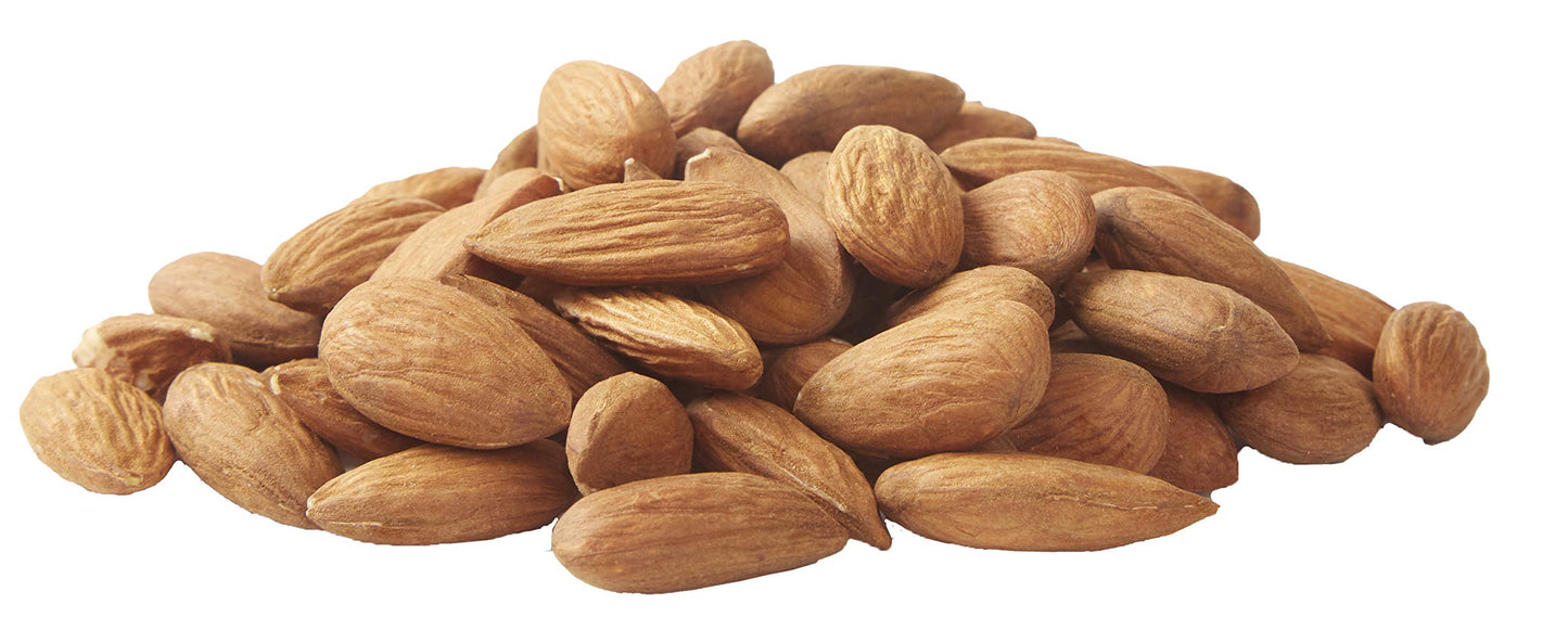 Happy Belly Whole Raw Almonds, 16 oz (1 lb) - Natural Snack, Pack of 1