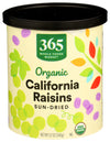 365 by Whole Foods Market Organic Raisins, 12 Ounce, Pack of 1