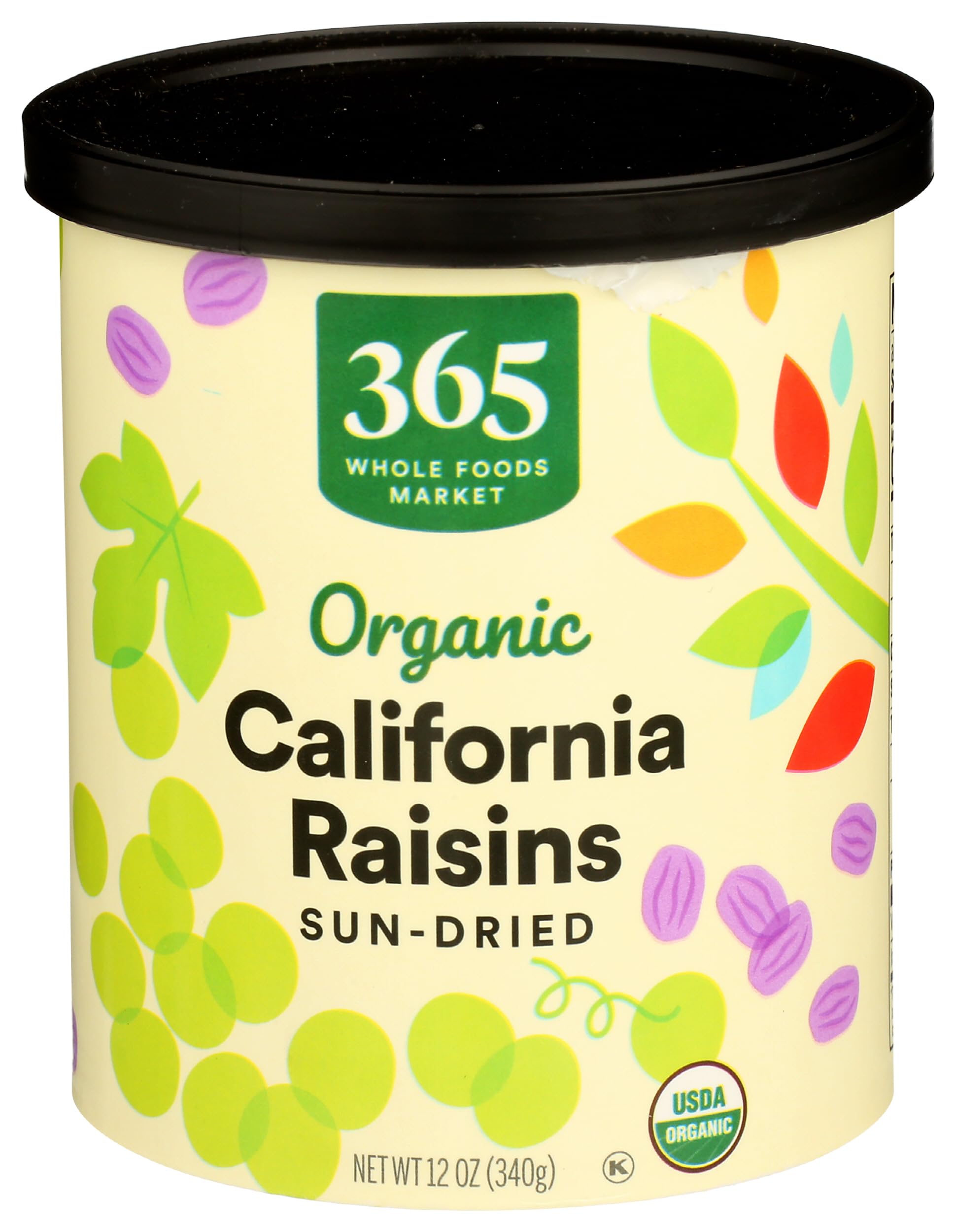 365 by Whole Foods Market Organic Raisins, 12 Ounce, Pack of 1