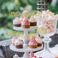 36Pcs Happy Birthday Cupcake Toppers Glitter Birthday Cake Pick Decorations For Birthday Party Anniversary Celebration, Gold