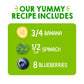 Happy Tot Organics Stage 4 Baby Food Pouches, Gluten Free, Vegan Snack, Super Bellies, Fruit & Veggie Puree, Banana, Spinach & B