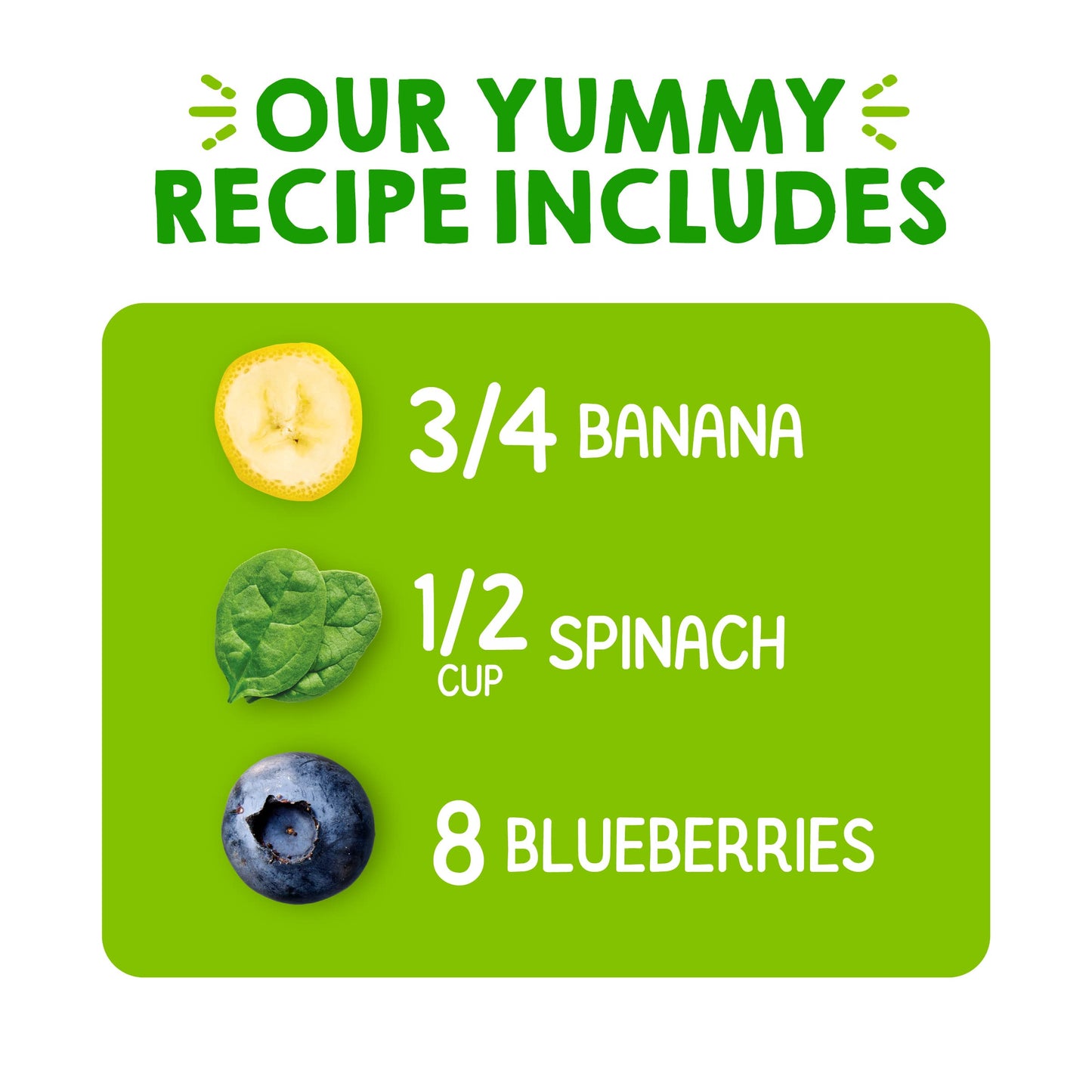 Happy Tot Organics Stage 4 Baby Food Pouches, Gluten Free, Vegan Snack, Super Bellies, Fruit & Veggie Puree, Banana, Spinach & B