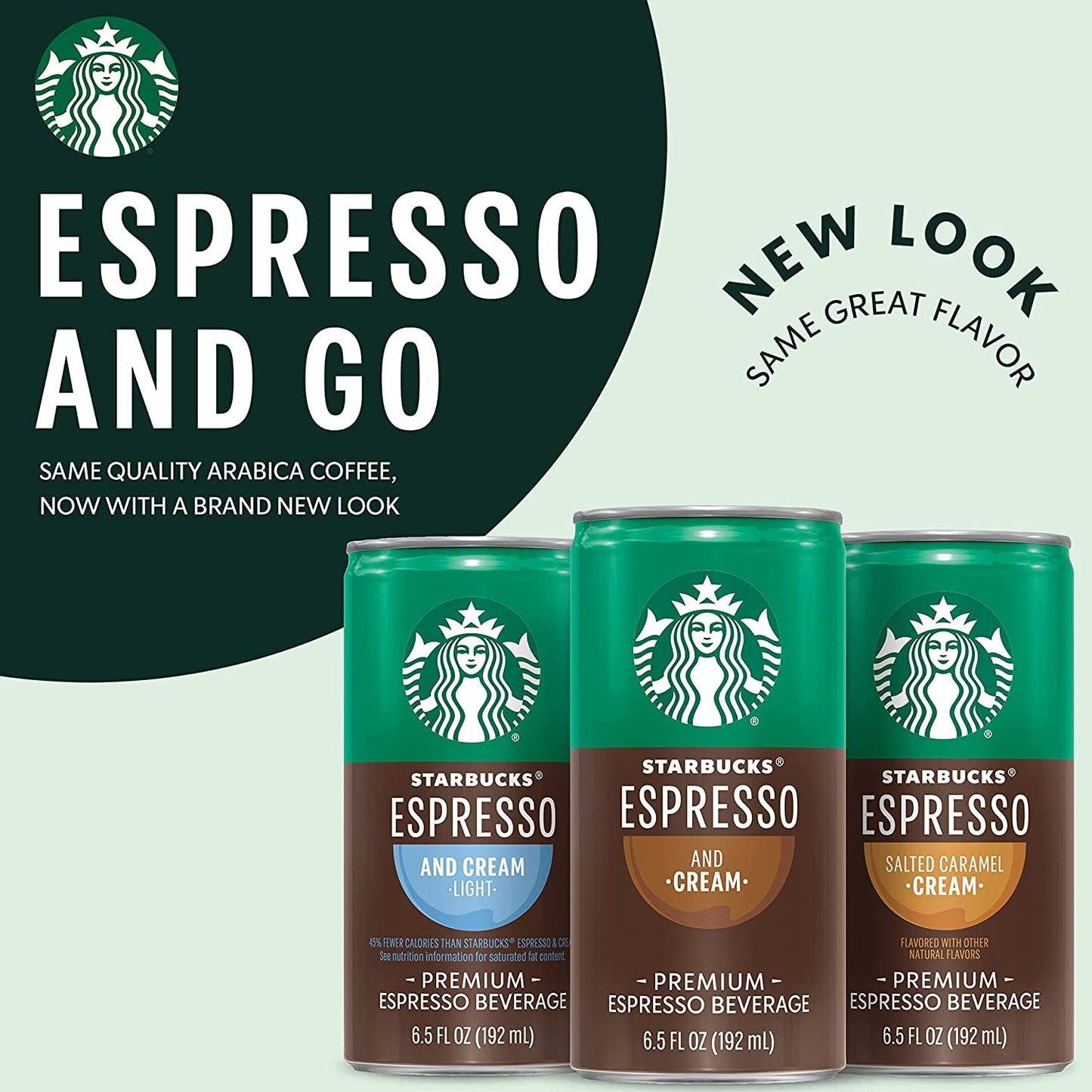 Starbucks Doubleshot Salted Caramel Coffee, 6.5 Fl Oz, 12 Pack - Ready-to-Drink Energy Beverage