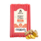 The Honey Jar Ginger Flavored Raw Honey Sticks - 50 Count Honey Straws for Tea and Coffee, Made in the USA