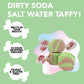 Taffy Town Saltwater Taffy - Dirty Soda | Gourmet | Nougat-Style Candy | Soft & Delicious | Summer Snack Treats | Party Good Can