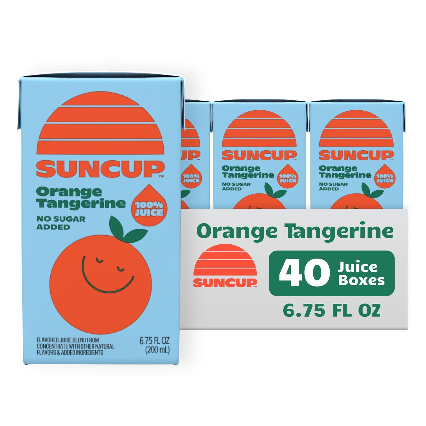 SunCup 100% Juice Boxes for Kids | No Added Sugar, No Dyes, No Preservatives | Trusted in Schools Across 49 States | SNAP EBT El