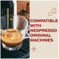 KIMBO Barista Napoli Espresso compact pieces, Nespresso Compatible, Medium Dark Roast, 10 Count
