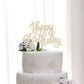 Notbadsys Wooden Happy Birthday Cake Decoration Plugin, Model S1-1MT, Color Wood