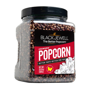 Black Jewell Gourmet Popcorn Kernels, Crimson Red, 28.35 Ounces (Pack Of 1)