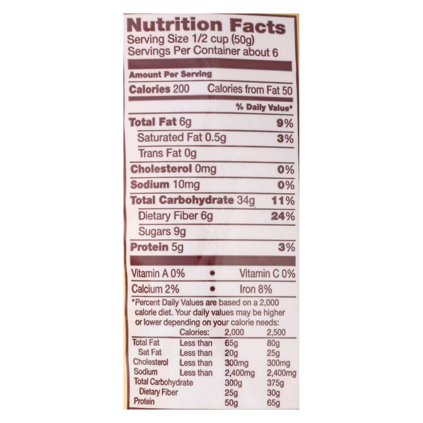 Back To Nature Vanilla Almond Agave Granola, 11 Ounce - 6 Per Case.