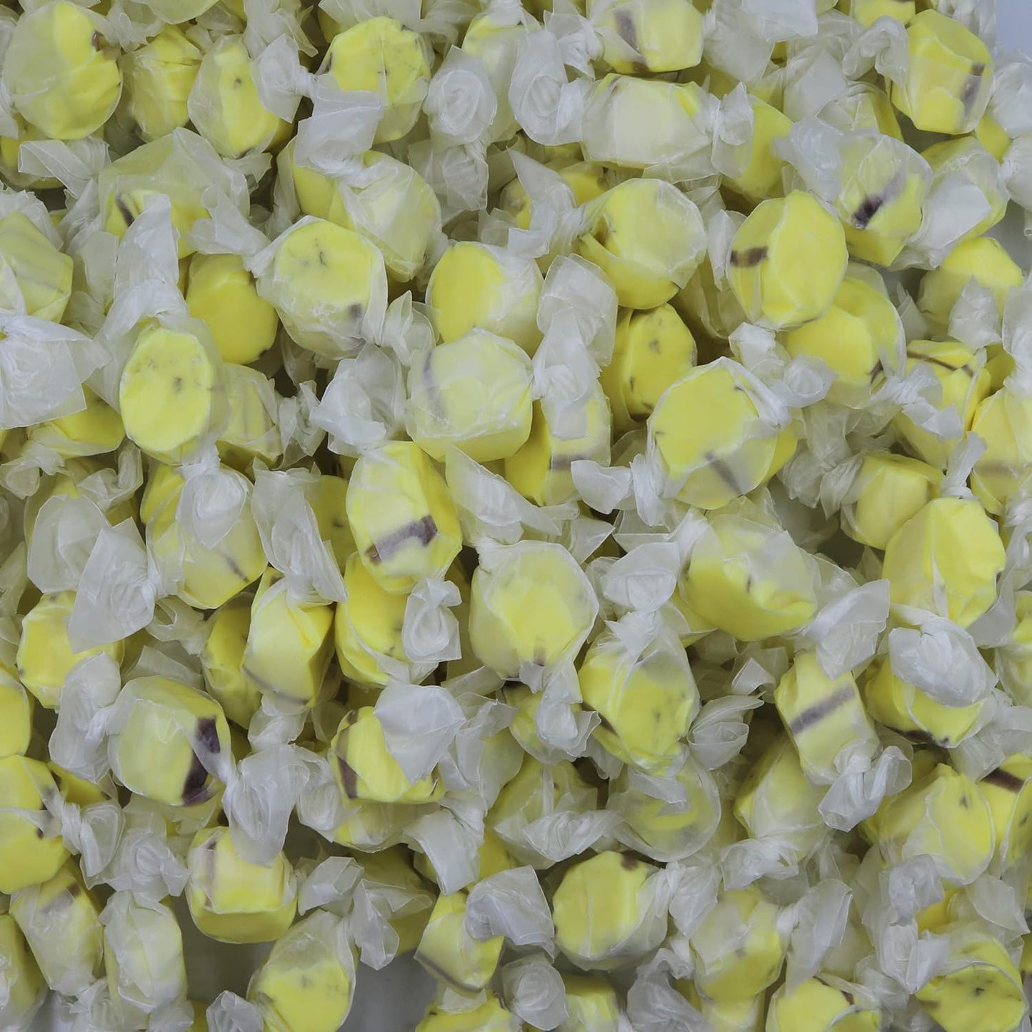 Gourmet Soft and chewy Salt Water Taffy Candies - Individually Wrapped - Bulk bags (Banana, 2 Pound (Pack of 1))