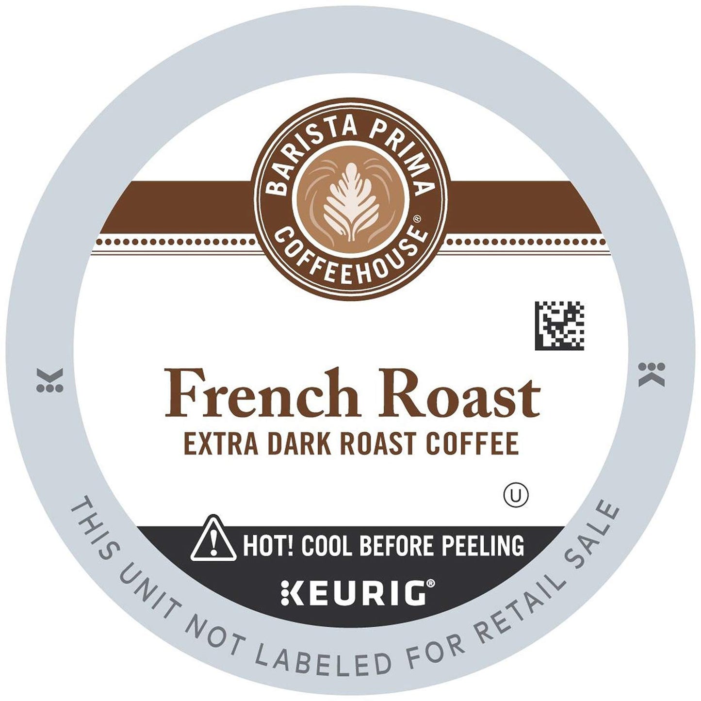 Barista Prima Coffeehouse Coffee, French Roast, 96 Count K-Cups, Model 10099555066118
