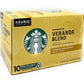 Starbucks Veranda Blend Blonde Roast K-Cup Pods, 10 Count, Pack of 1