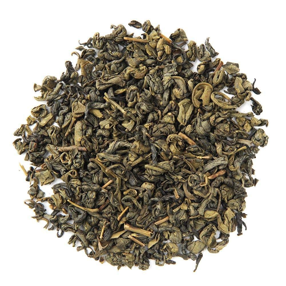 Positively Tea Company, Organic Pinhead Gunpowder, Green Tea, Loose Leaf, 16 Ounce