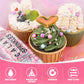 Sprinkles For Cake Decorating, 5.3Oz Pink Purple Blue And White Pearl Confetti Jimmies Sprinkles Mix Pastel Sprinkles For Cake I