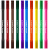 Jewem (Upgrade) Edible Markers for Cookie Decorating,10Pcs Food Coloring Pens, Double Side Food Grade Pens with Fine & Thick Tip