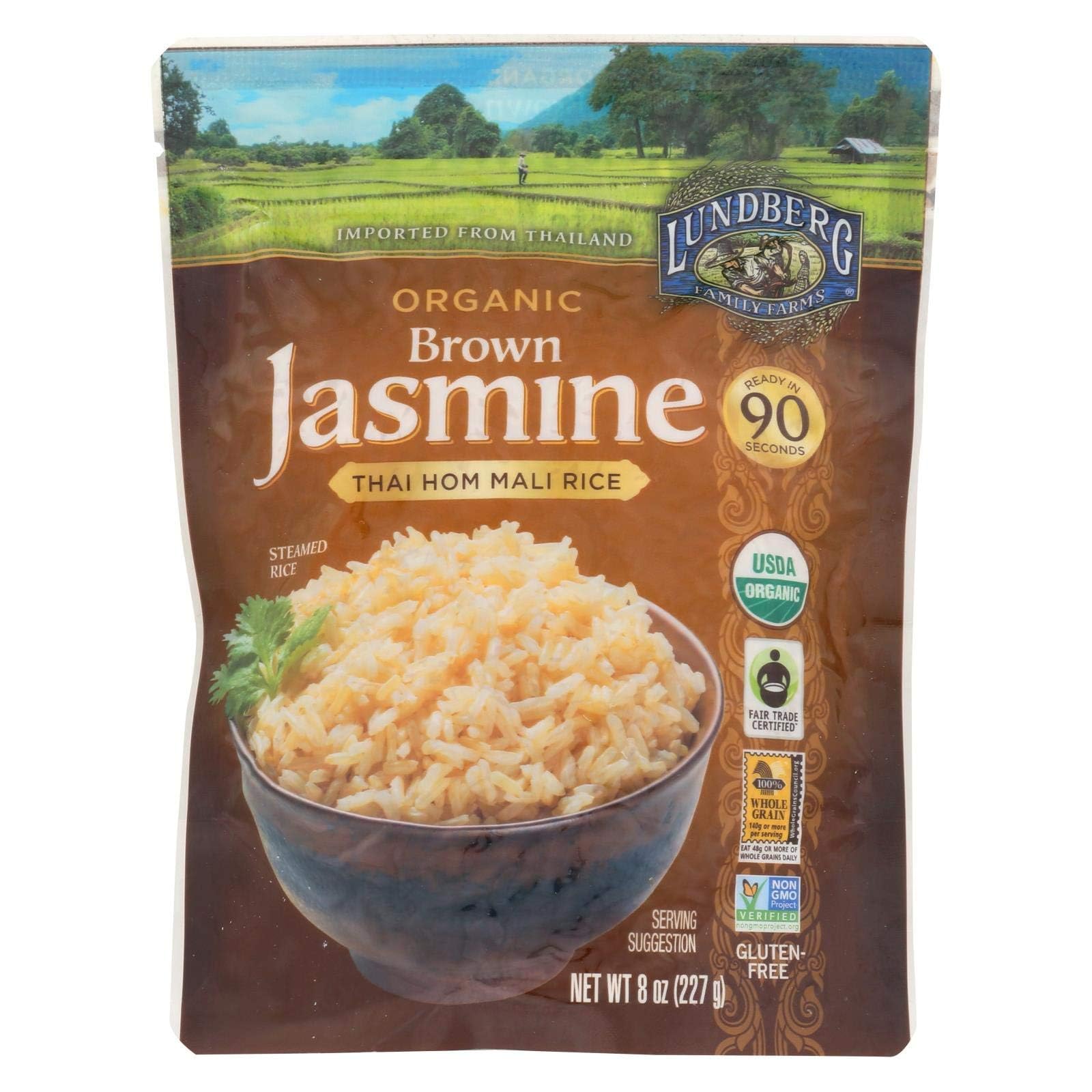 Lundberg Rice Brwn Thai Hom Mali Org