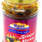 Rani Brinjal (Eggplant) Pickle Mild (Achar, Spicy Indian Relish) 10.5Oz (300G) Glass Jar ~ Vegan | Gluten Free | Non-Gmo | No Co